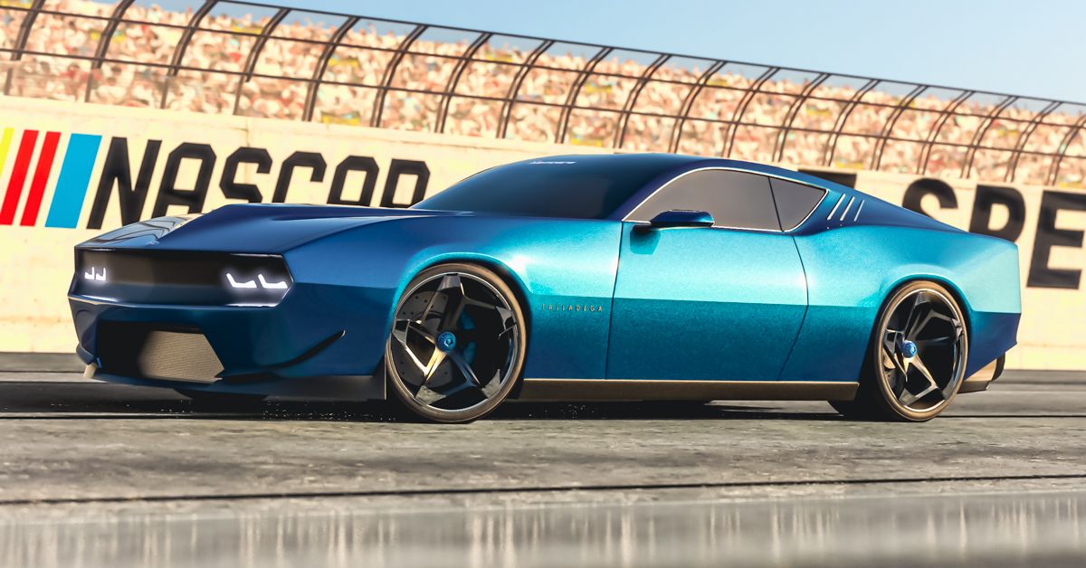 10 Reasons Why We'd Love This Modern Ford Torino Talladega Concept To