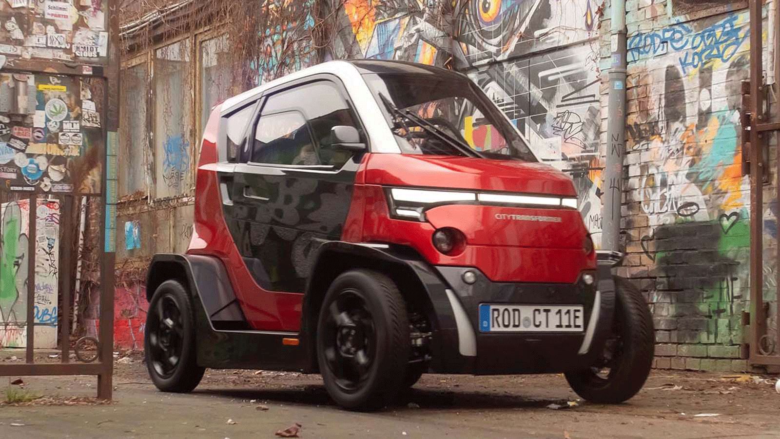 The-Shape-Shifting-City-Transformer-CT-1-Electric-Car-(Red)---Front