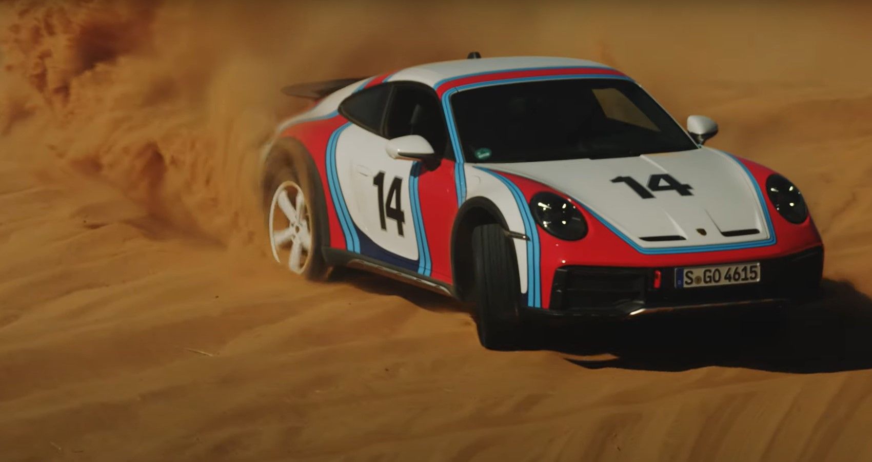 2023 Porsche 911 Dakar Sahar Desert Morocco