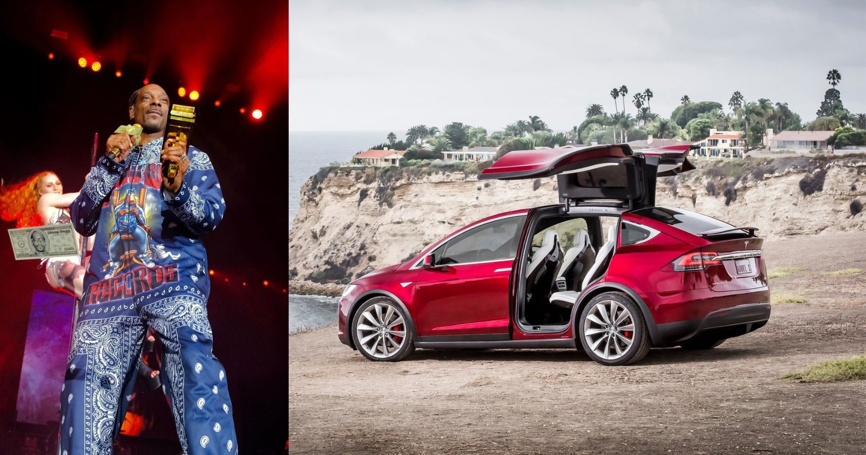 Snoop Dogg owns a 2017 Tesla Model X