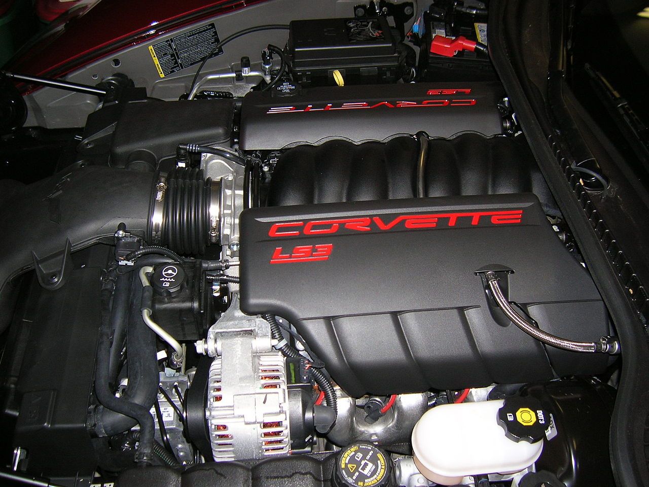 Chevrolet Corvette Engine Bay 