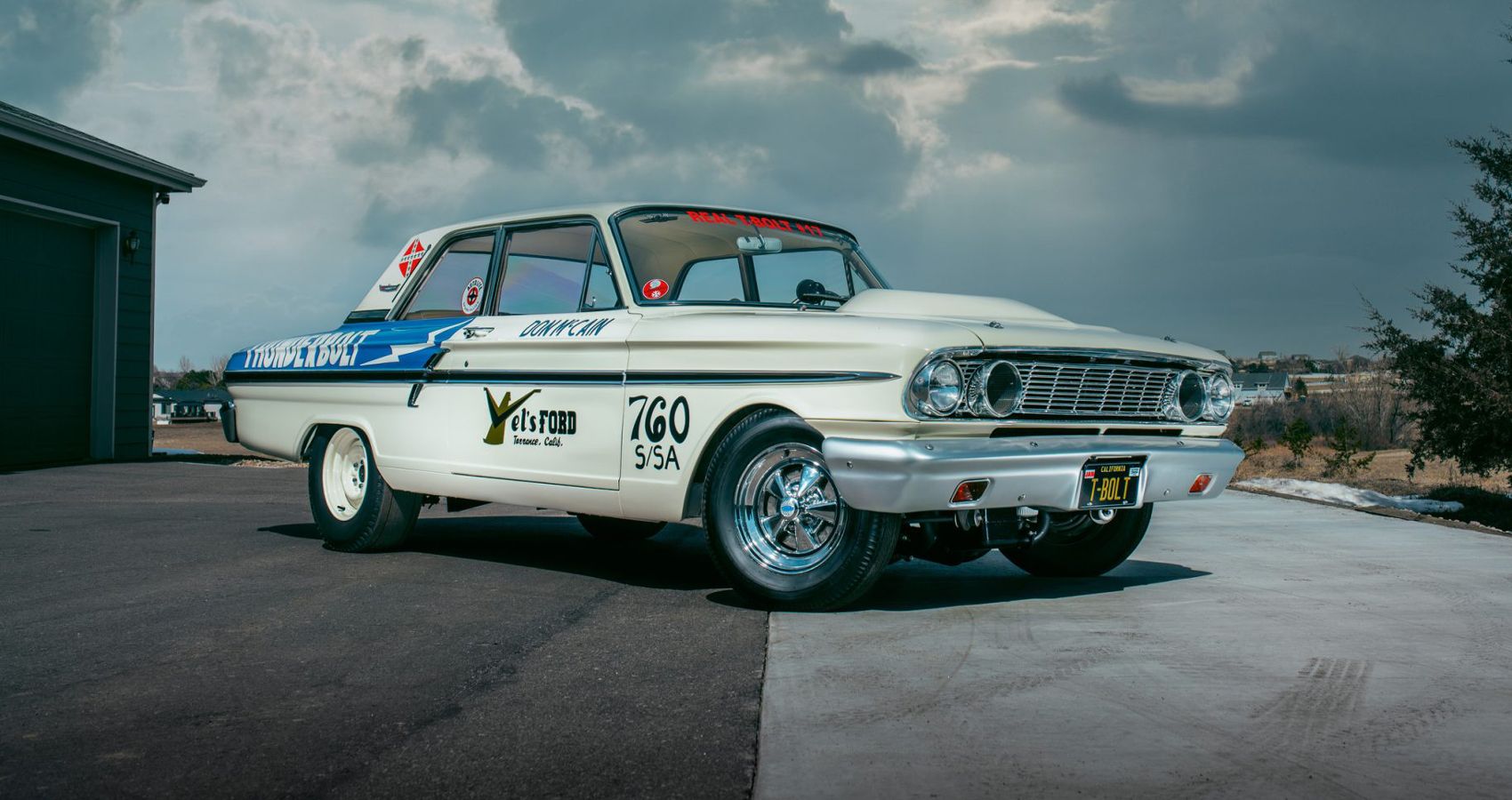 WATCH: 1967 Ford Fairlane Dragster Comes Back To Life After 40-Year Slumber