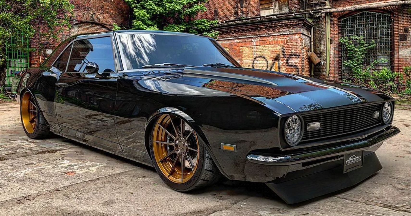 This All-Black 1968 Chevrolet Camaro Is An Aggressive Masterpiece
