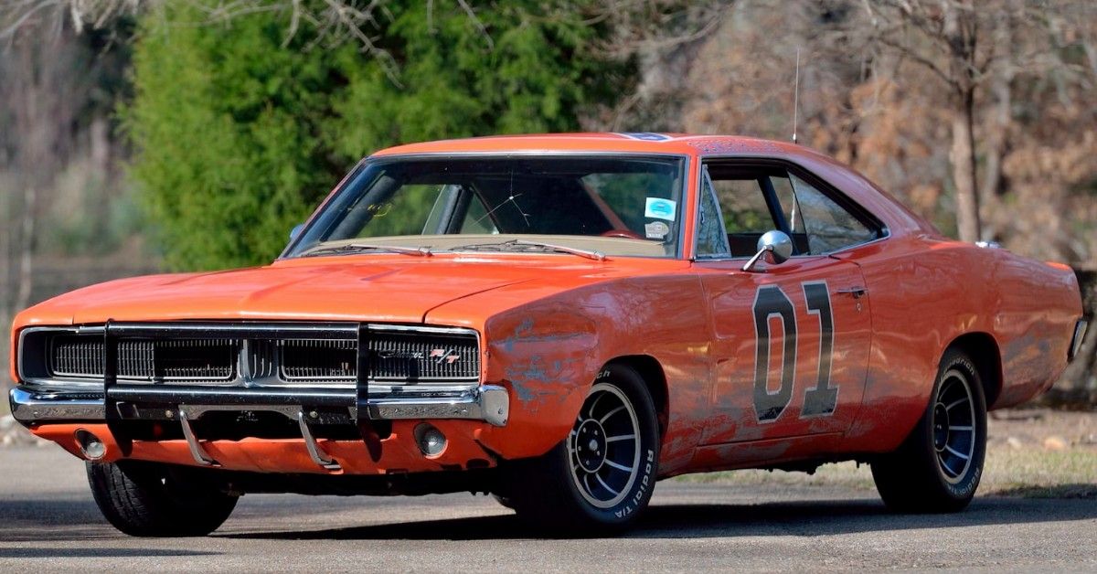 1969 Dodge Charger Dukes of Hazzard General Lee front quarter