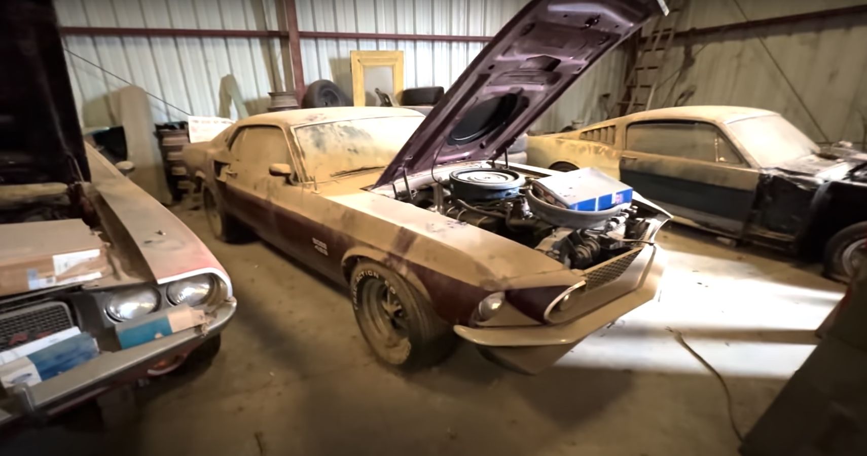 BARN FINDS A SECRET Stash of Muscle Cars 