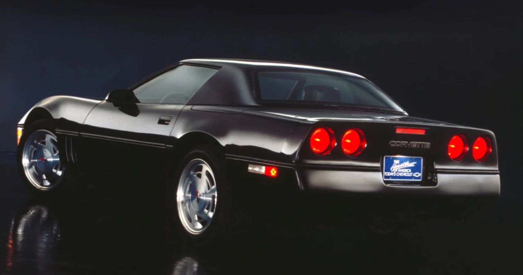 1990 Chevrolet Corvette C4 Rear Quarter View