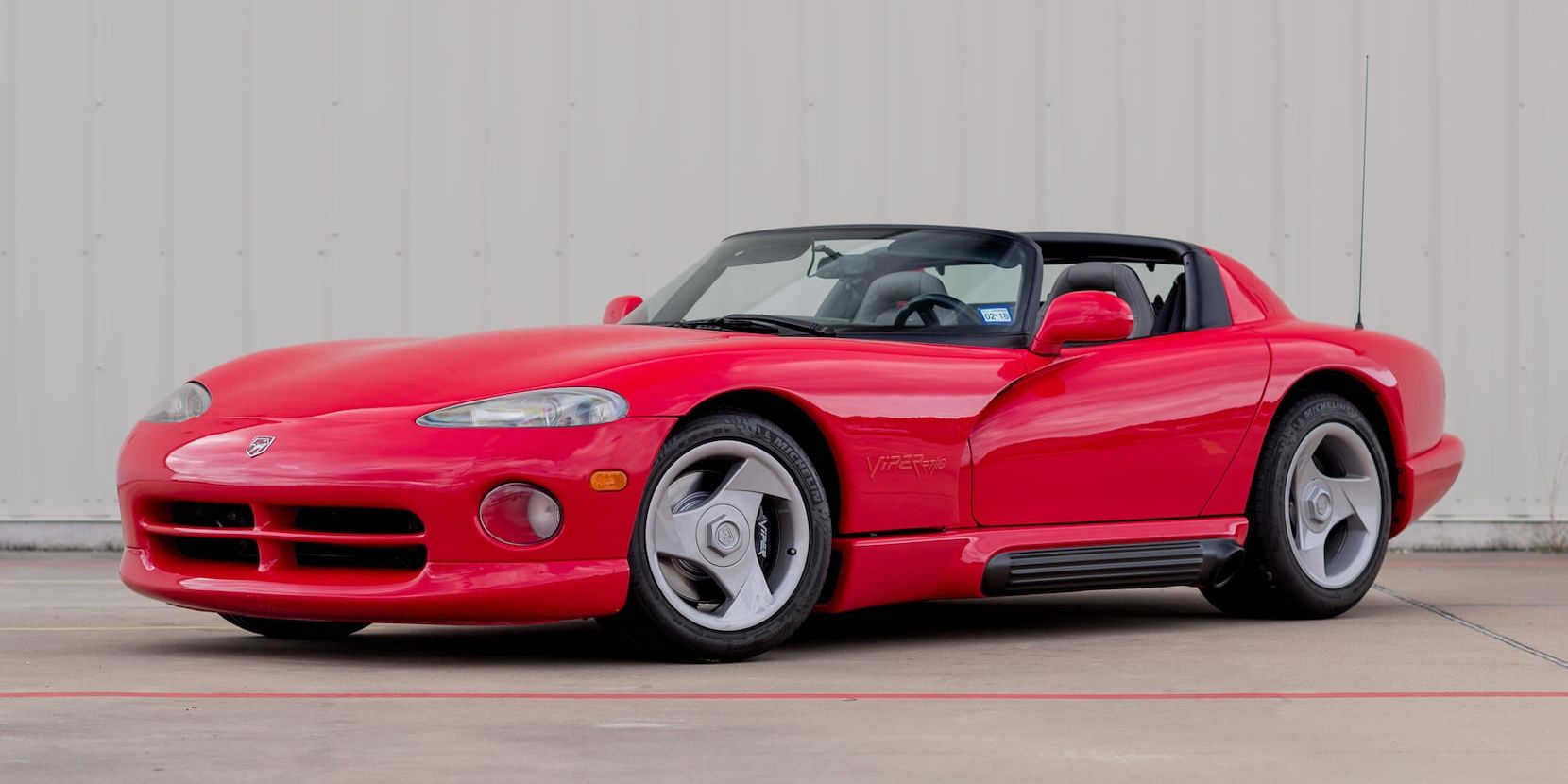 Red 1992 Dodge Viper RT10 