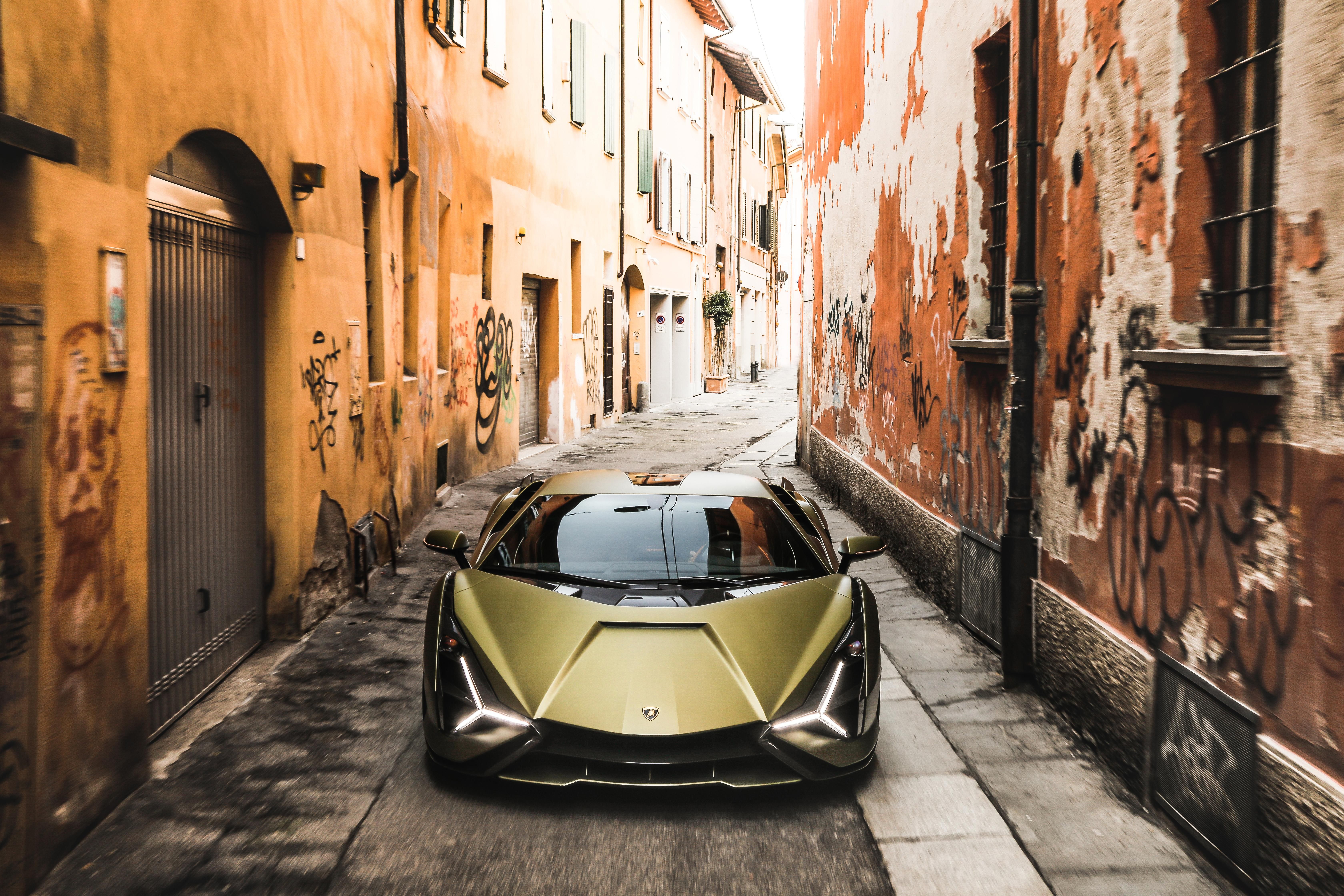 2021 Lamborghini Sian Front View