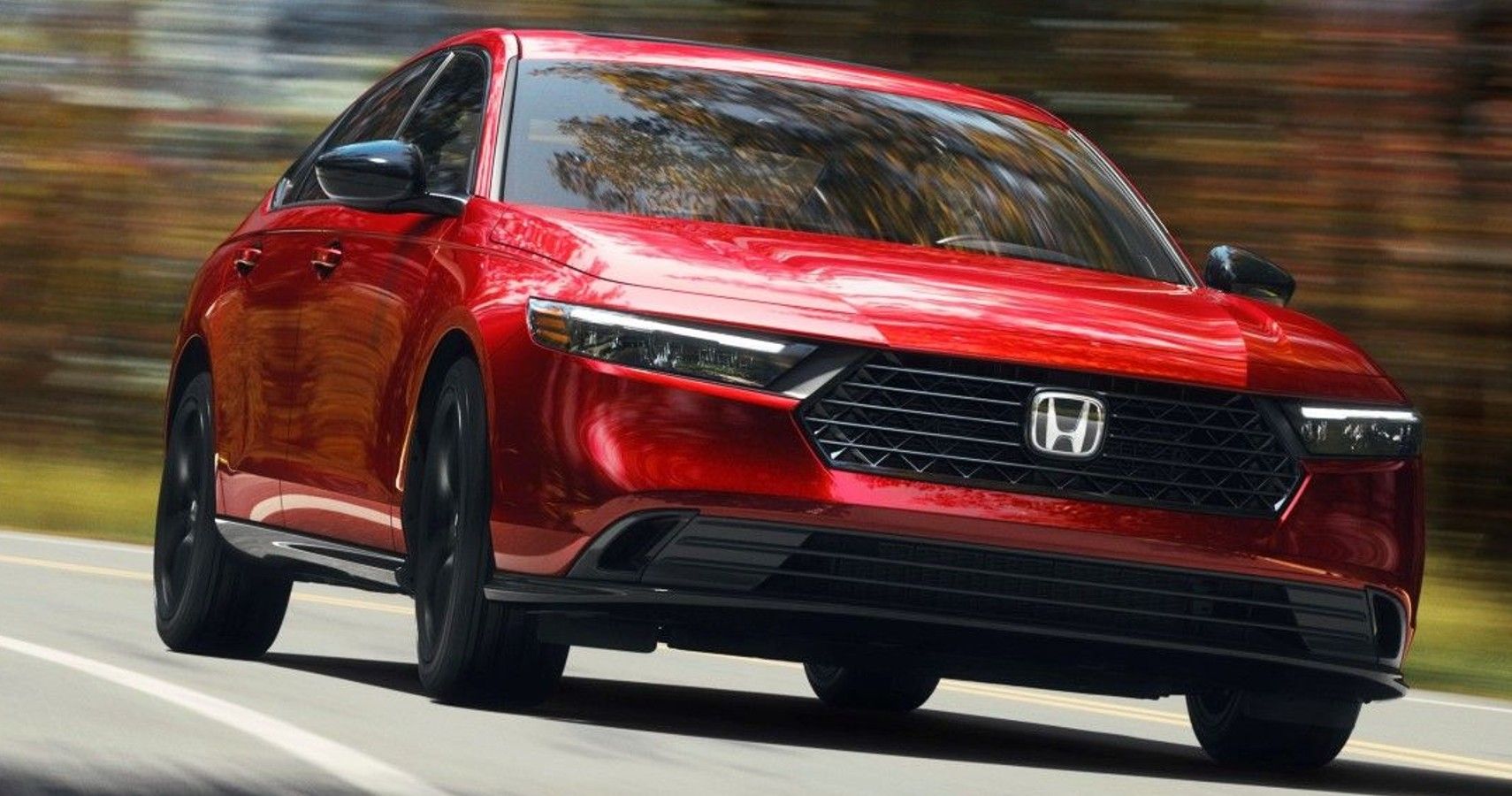 2023 Honda Accord (Red) - Front angle