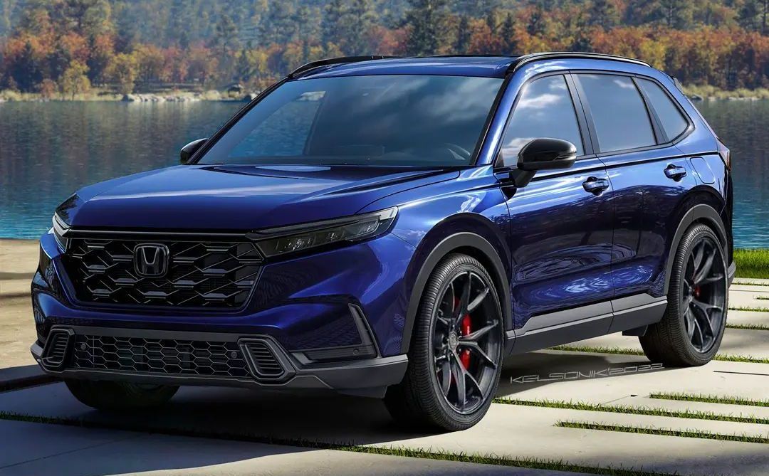 2023 Honda CR-V (Blue) - Front