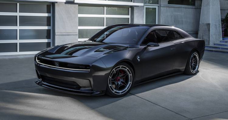 Black 2024 Dodge Charger Daytona SRT Electric Muscle Car