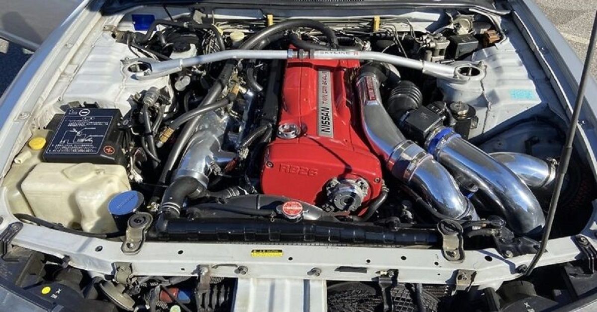 A Nissan RB26DETT engine