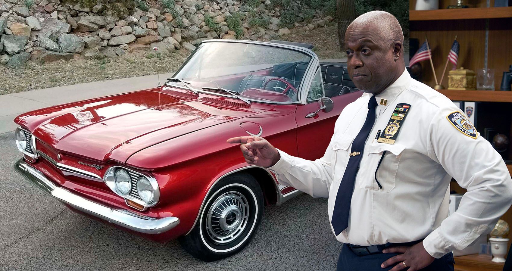 Captain Holt’s Gertie From Brooklyn 99 Was A Chevrolet Corvair Monza Spyder Convertible