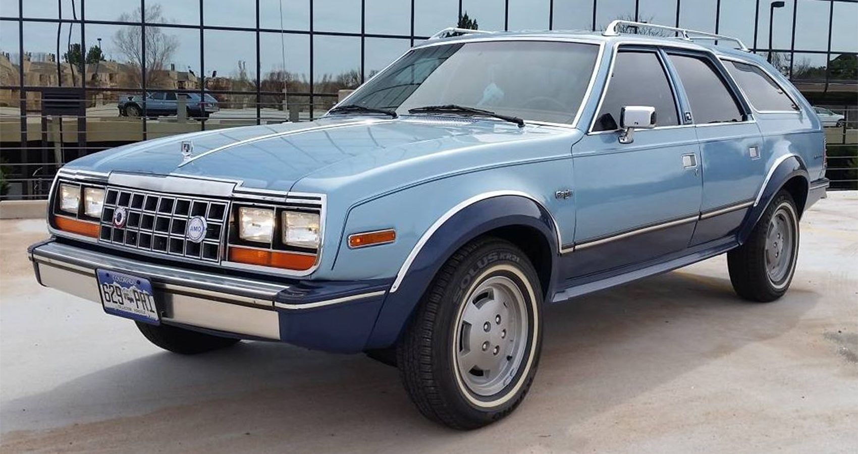 A perua AMC Eagle foi uma das mais vendidas.