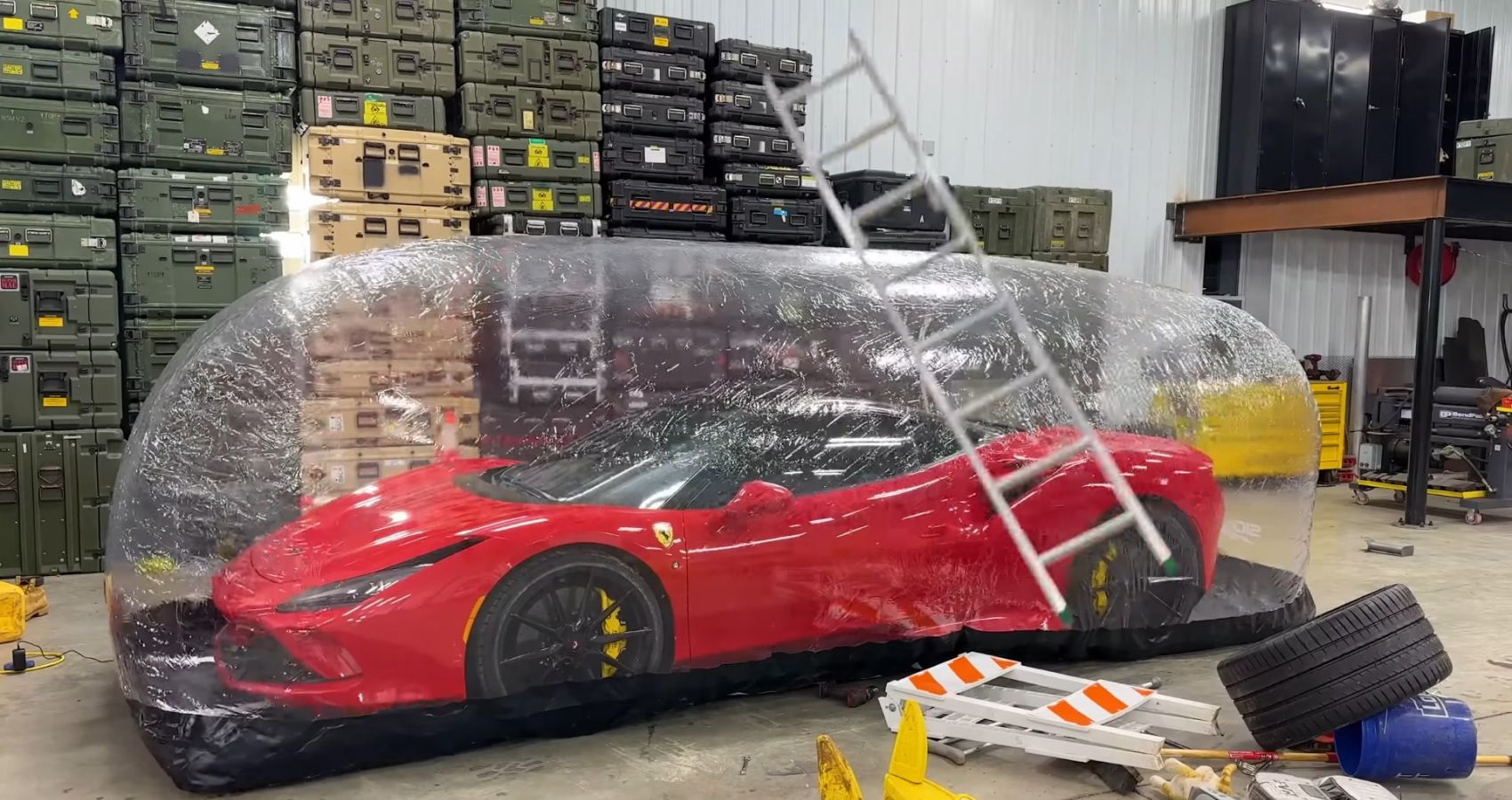 Watch This YouTuber Destroy His $400,000 Ferrari F8