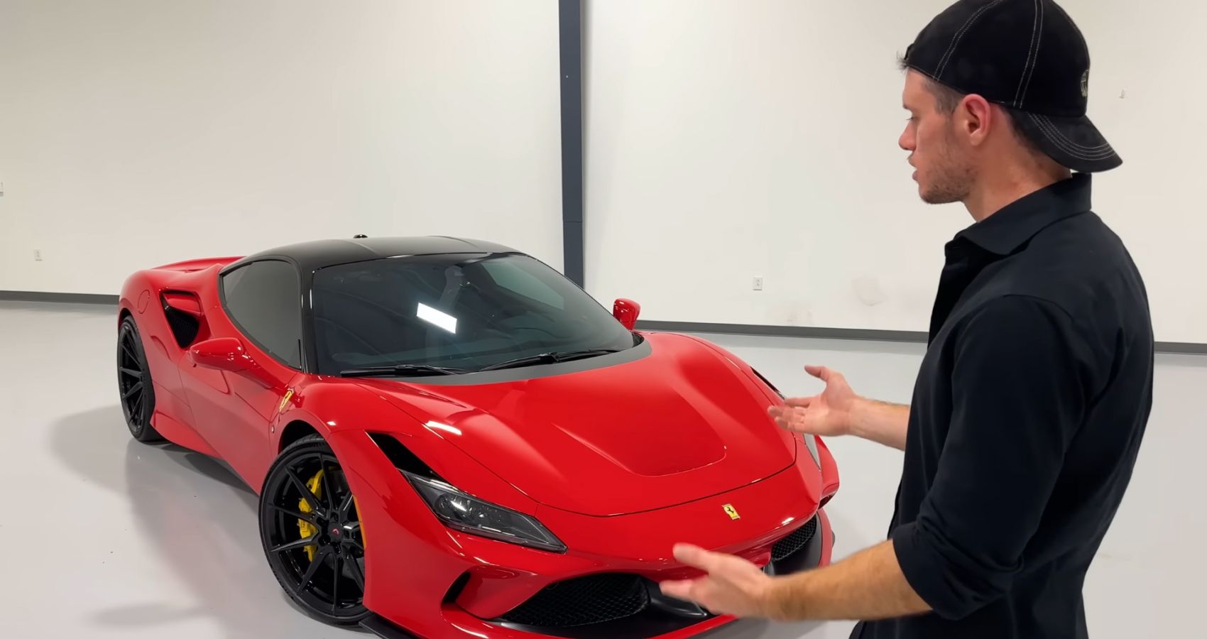 Watch This YouTuber Destroy His $400,000 Ferrari F8