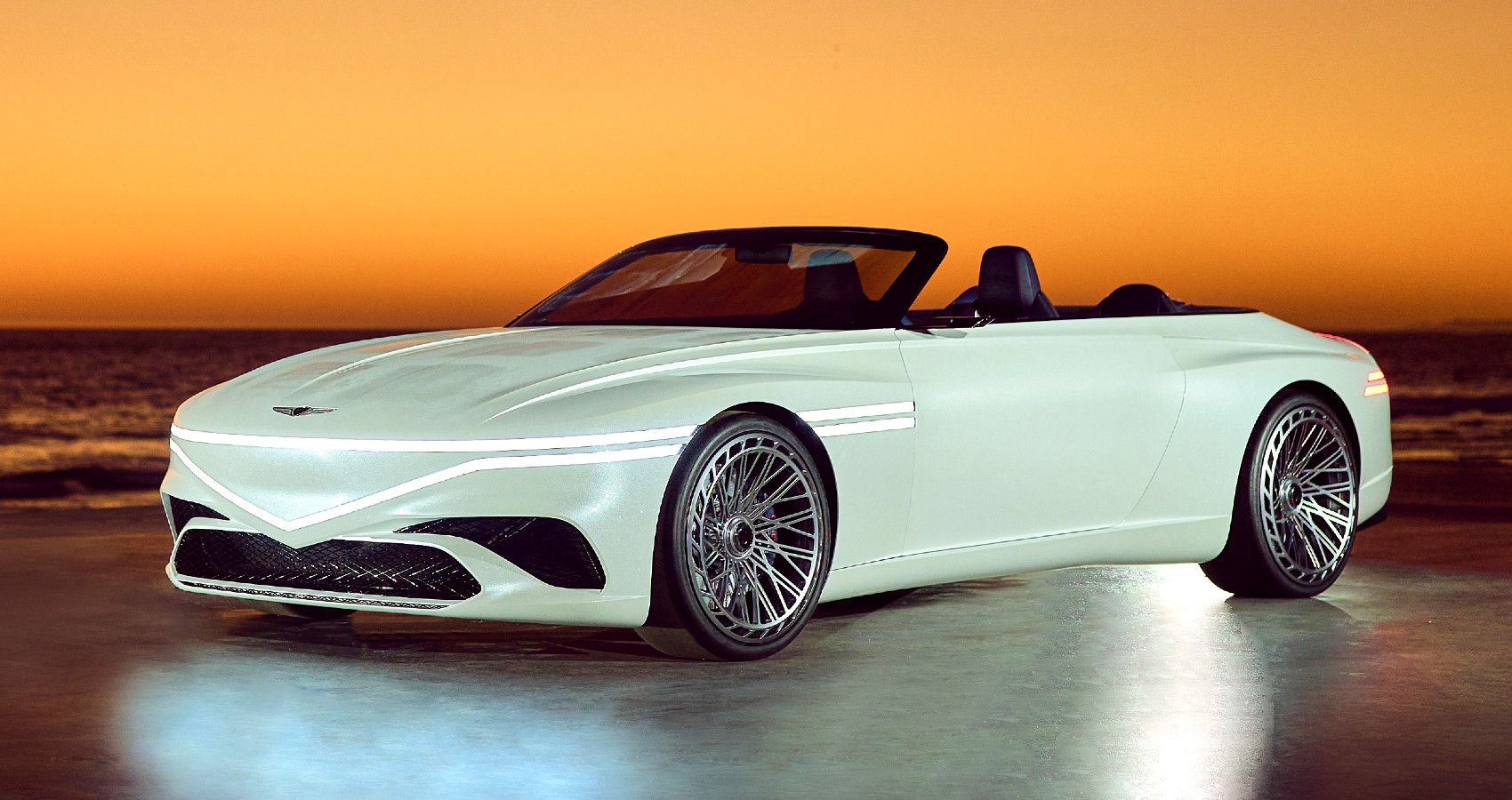 The Genesis X Convertible Is Coming With All Guns Blazing Against Bentley