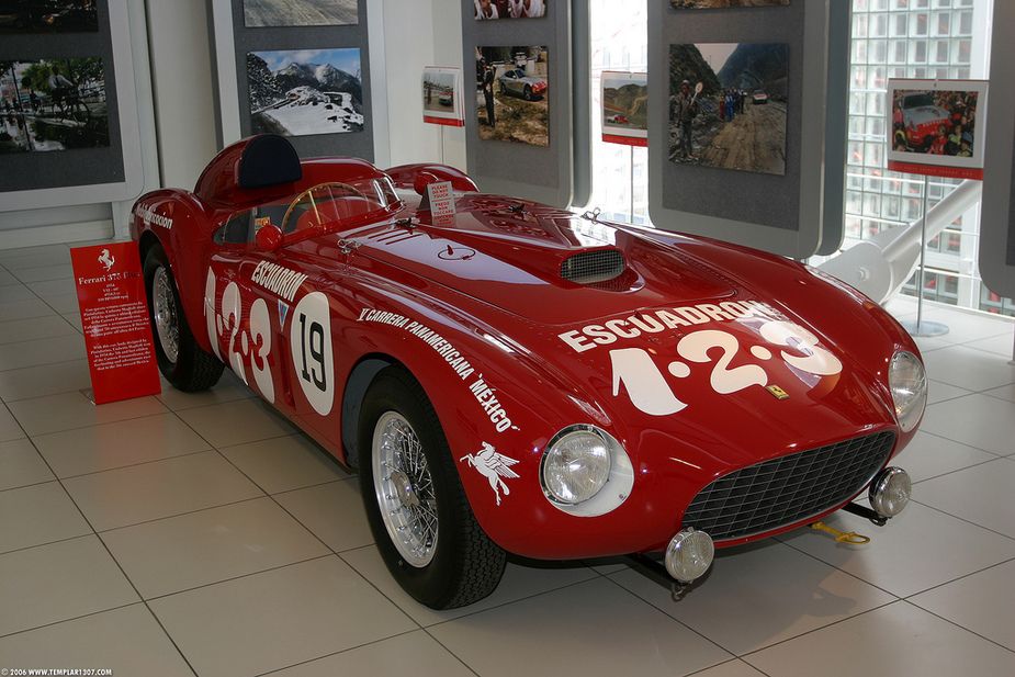 Giorgio Perfetti ferrari 375 plus pinin farina spyder