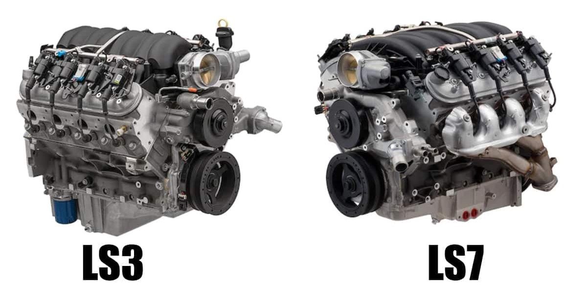 LS3 vs LS7 Placed Side by Side