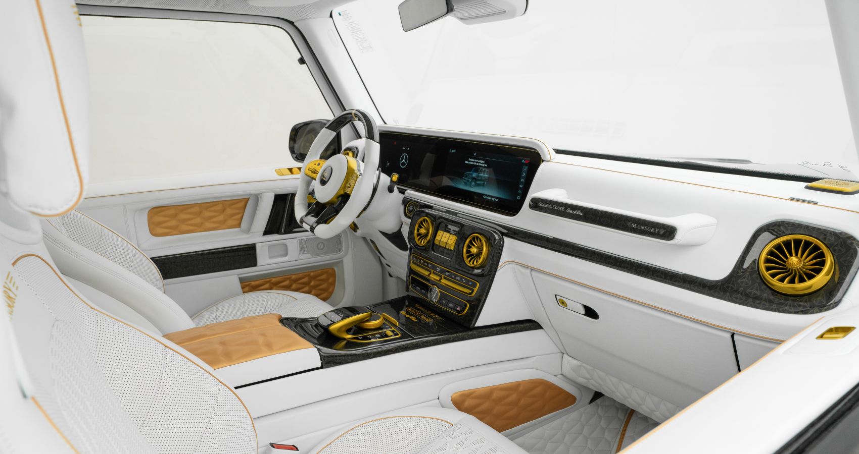Mercedes-AMG G63 Wagon Mansory Gronos Coupe EVO C White Interior