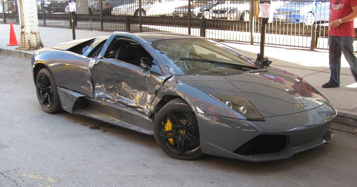 What Happened To The Wrecked Lamborghini Murcielago From The Dark Knight