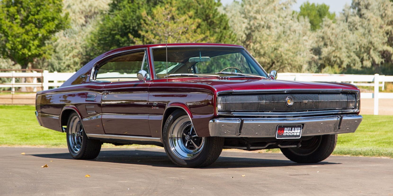 1966 Dodge Charger Cropped front three quarter
