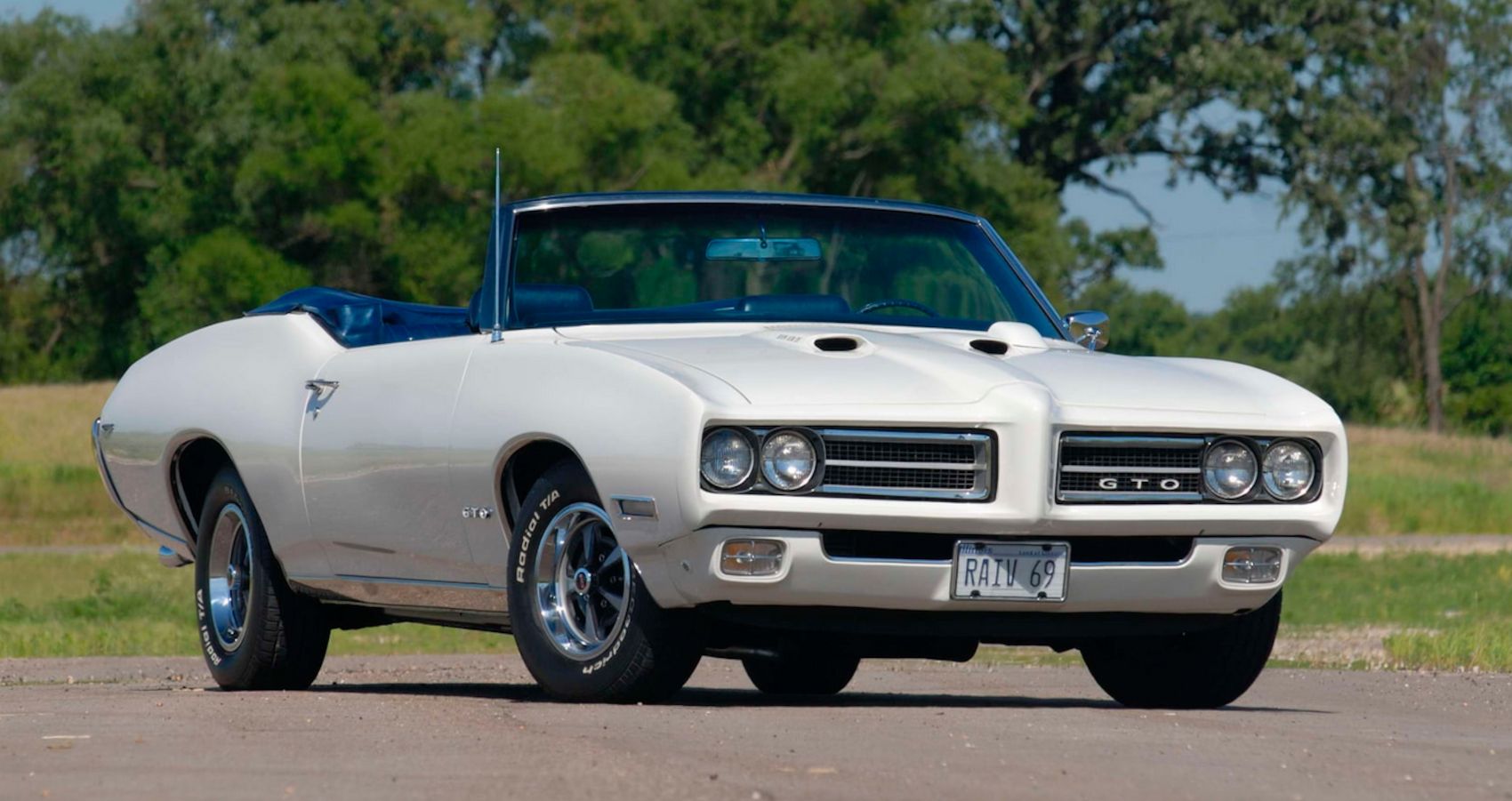 Why The Rare 1969 Pontiac GTO Ram Air IV Convertible Is A Dream Muscle Car