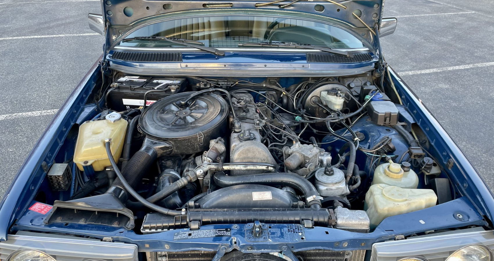1985 Mercedes-Benz 300TD Turbo Engine