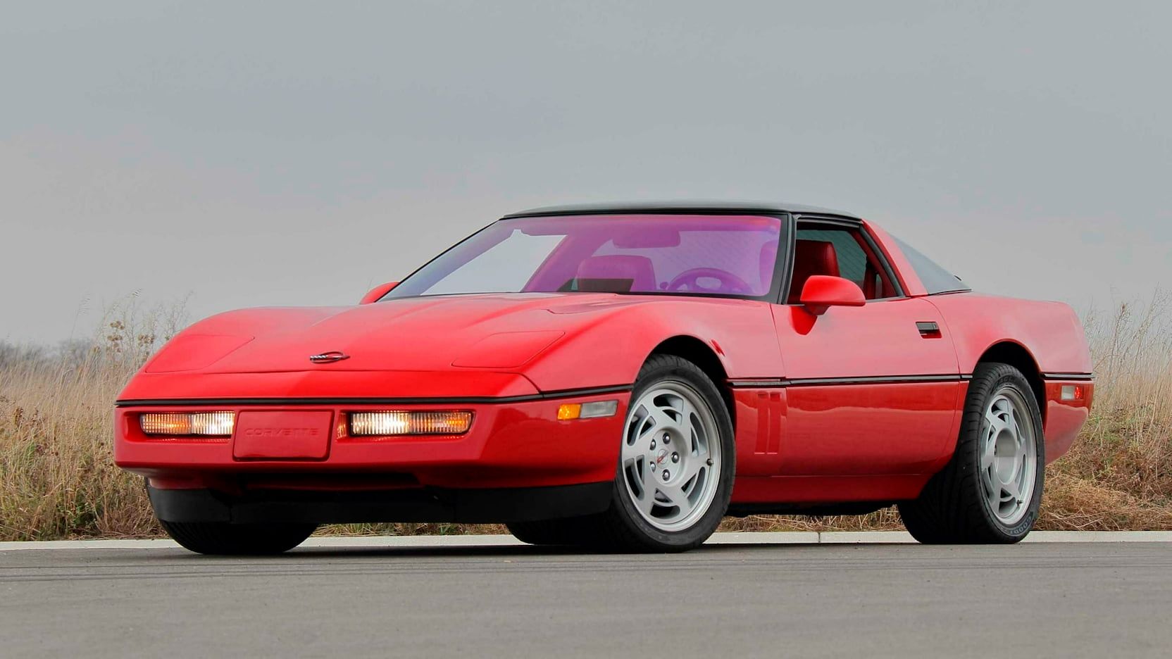 1990 Corvette C4 ZR1 Front Quarter View