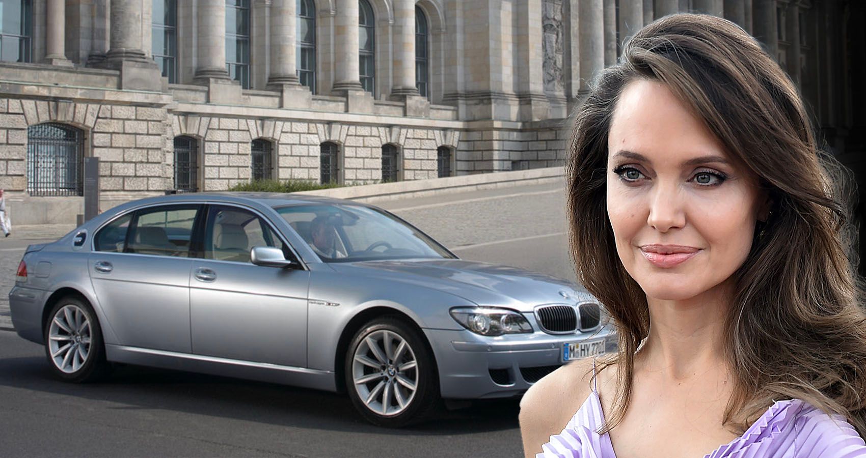 Anjelina Jolie BMW Hydrogen 7 Car Collection