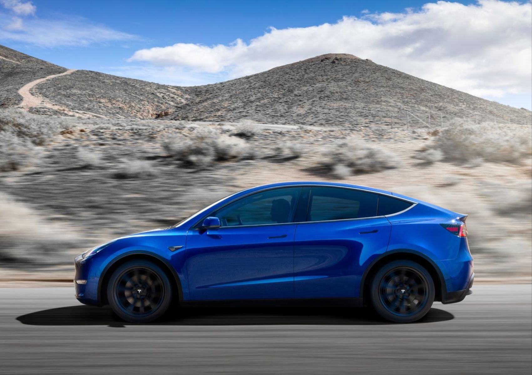 2021 Tesla Model Y Side View