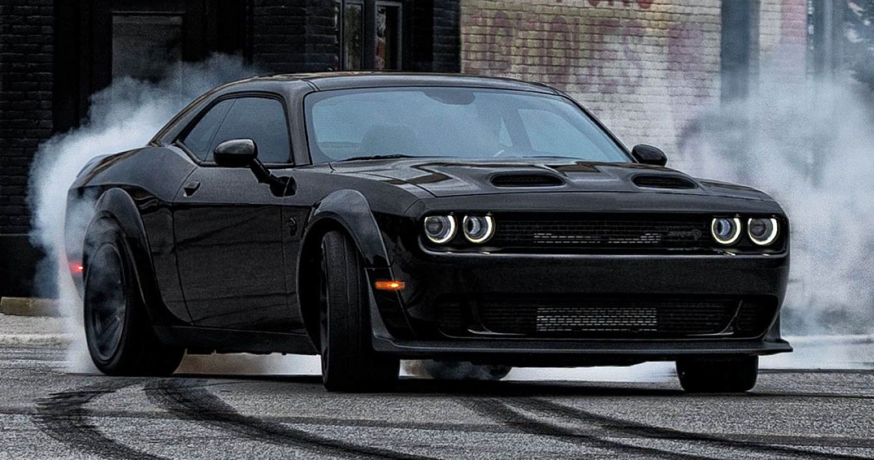 2022 Dodge Challenger Exterior Front Angle Action copy