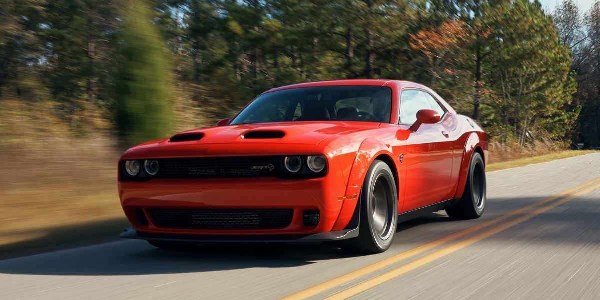 2022 Dodge Challenger SRT Hellcat being driven