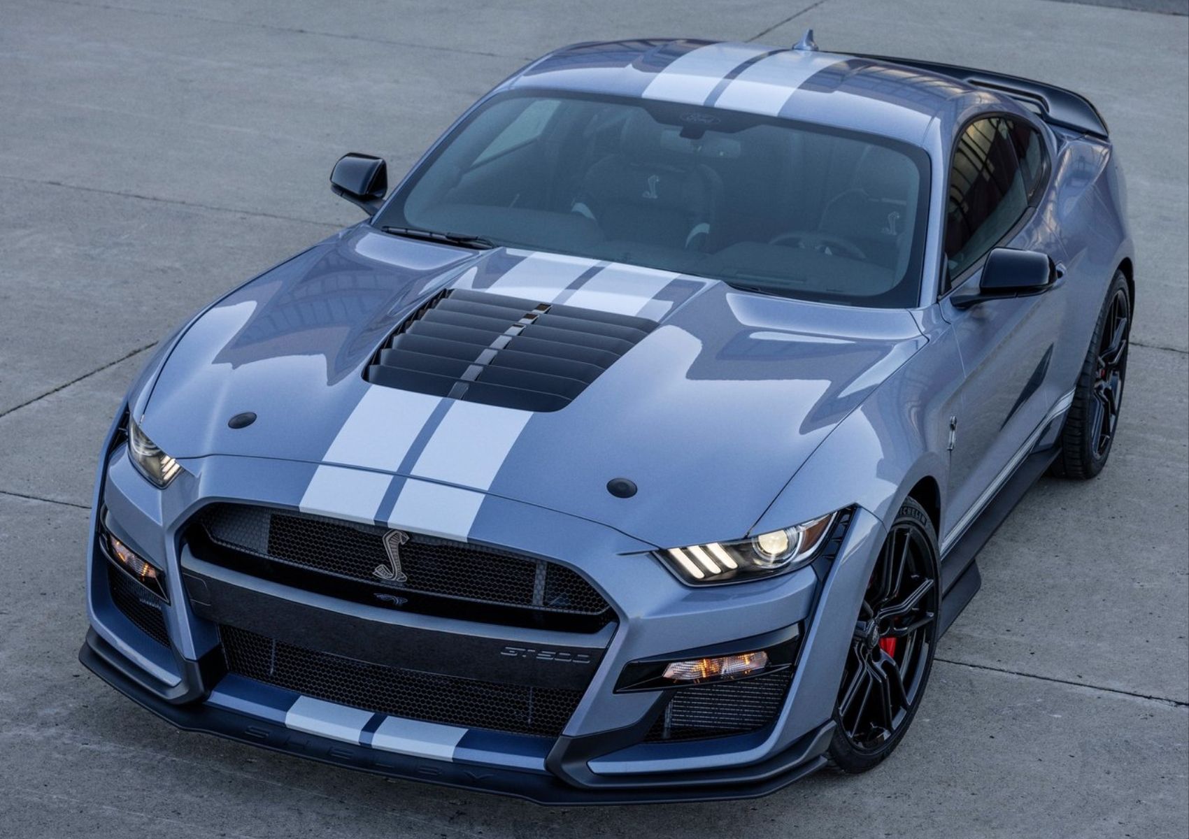 2022 Ford Mustang Shelby GT500 Heritage Edition Top Down View