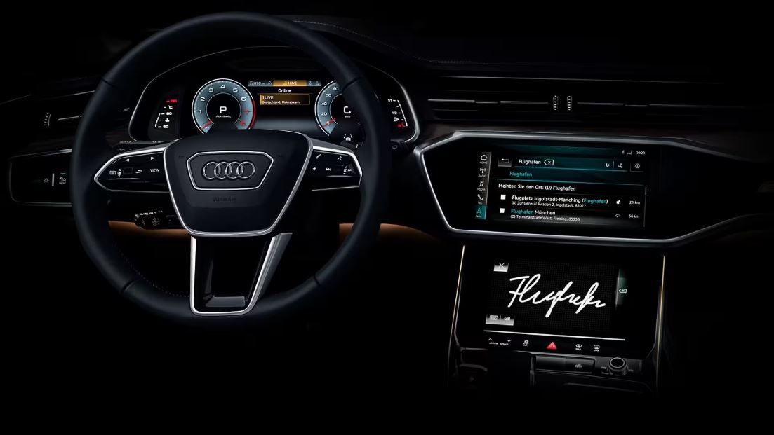 2023 Audi A7 Infotainment Screen