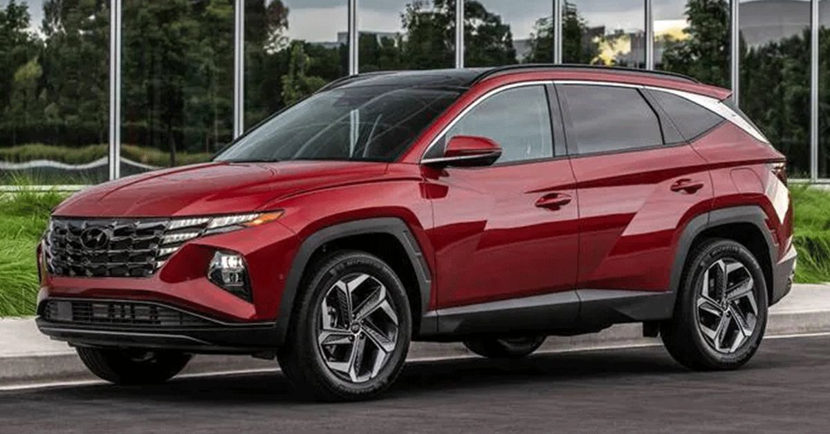 2023-Hyundai-Tucson-(Red)---Side