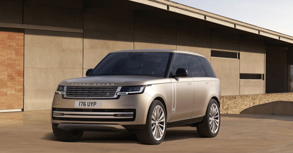 Gold 2023 Land Rover Range Rover