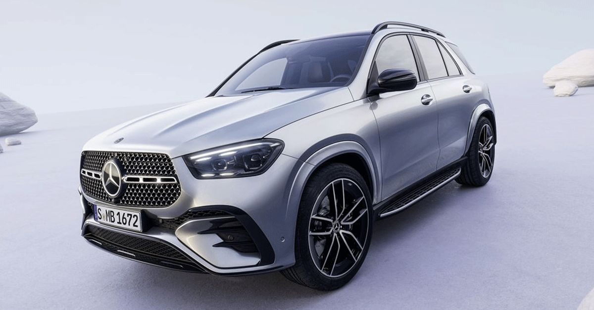 2023-Mercedes-Benz-GLE-(Silver)---Front