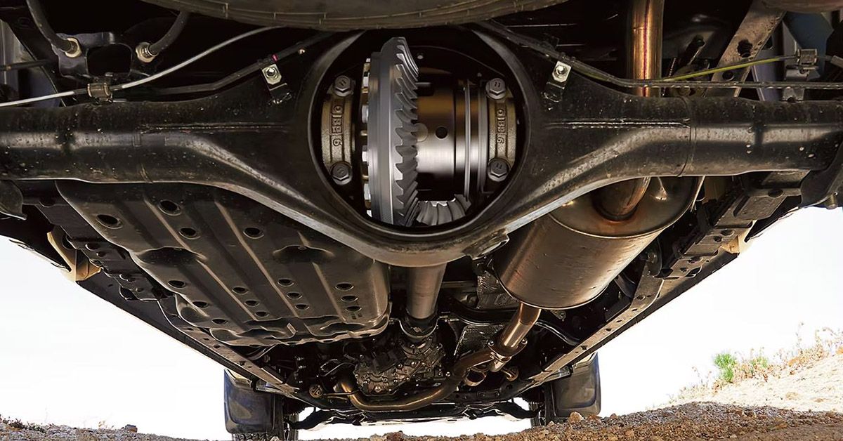 2023 Toyota Tacoma diferencial traseiro com travamento eletrônico 1200x628