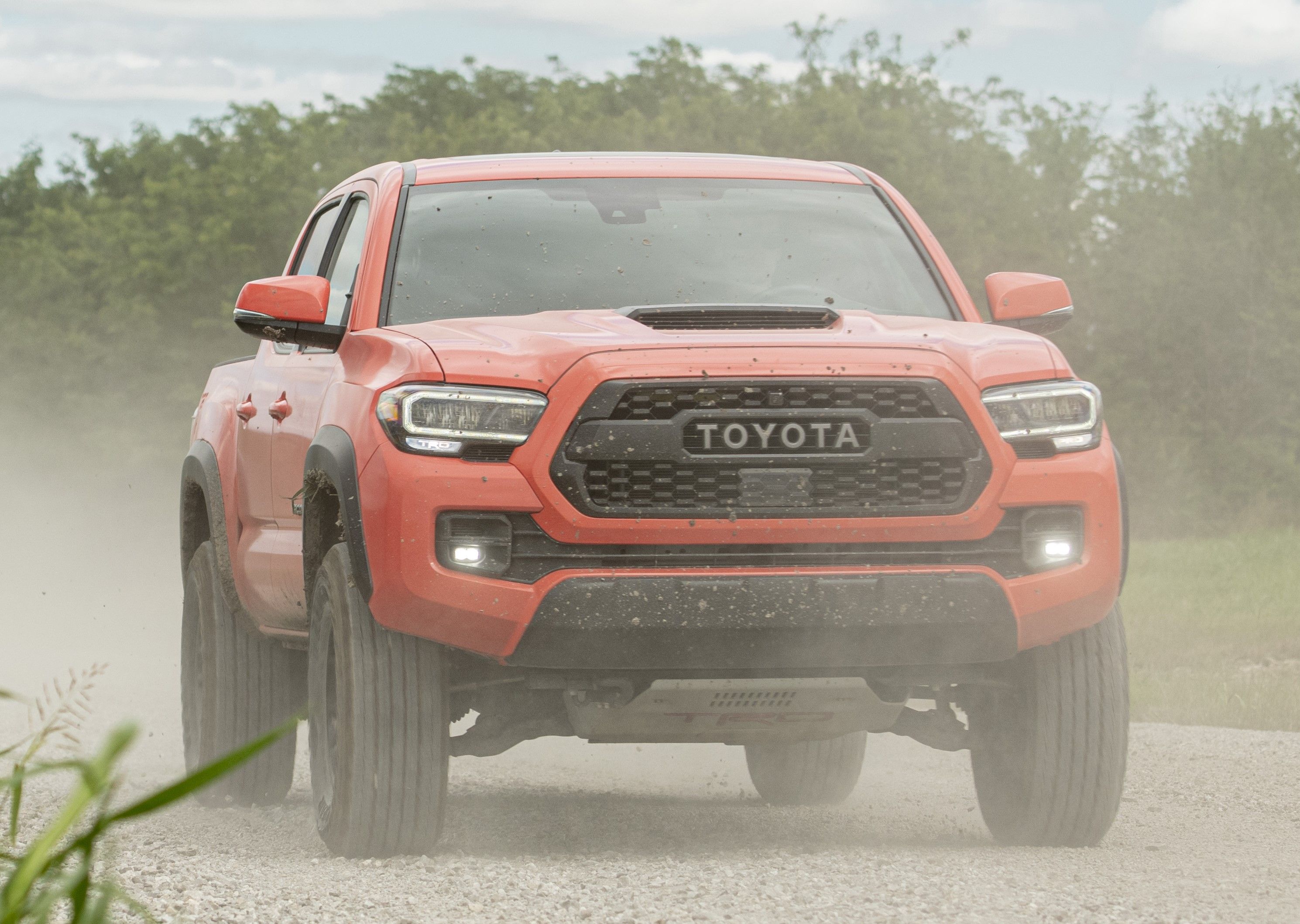 The TRD Pro trim of the 2023 Toyota Tacoma.
