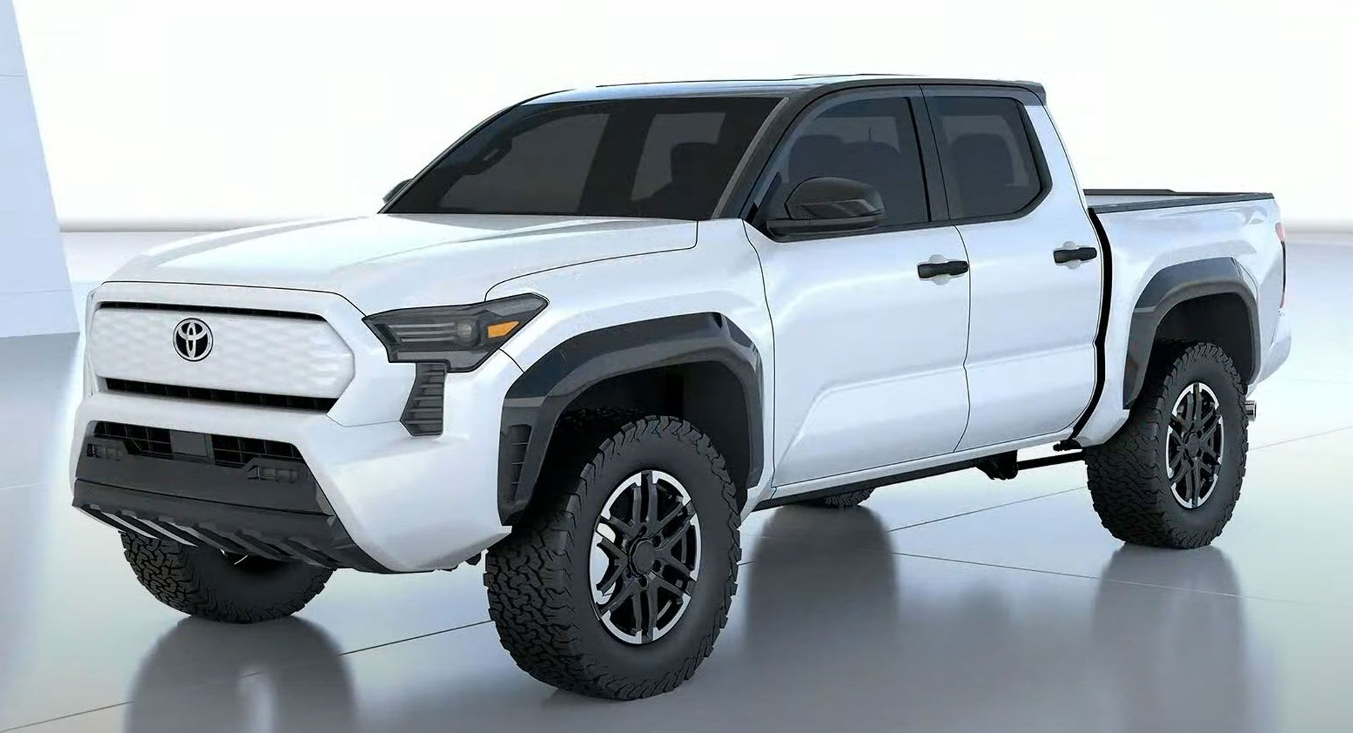 2024 Toyota Tacoma EV Concept Front Quarter View-1