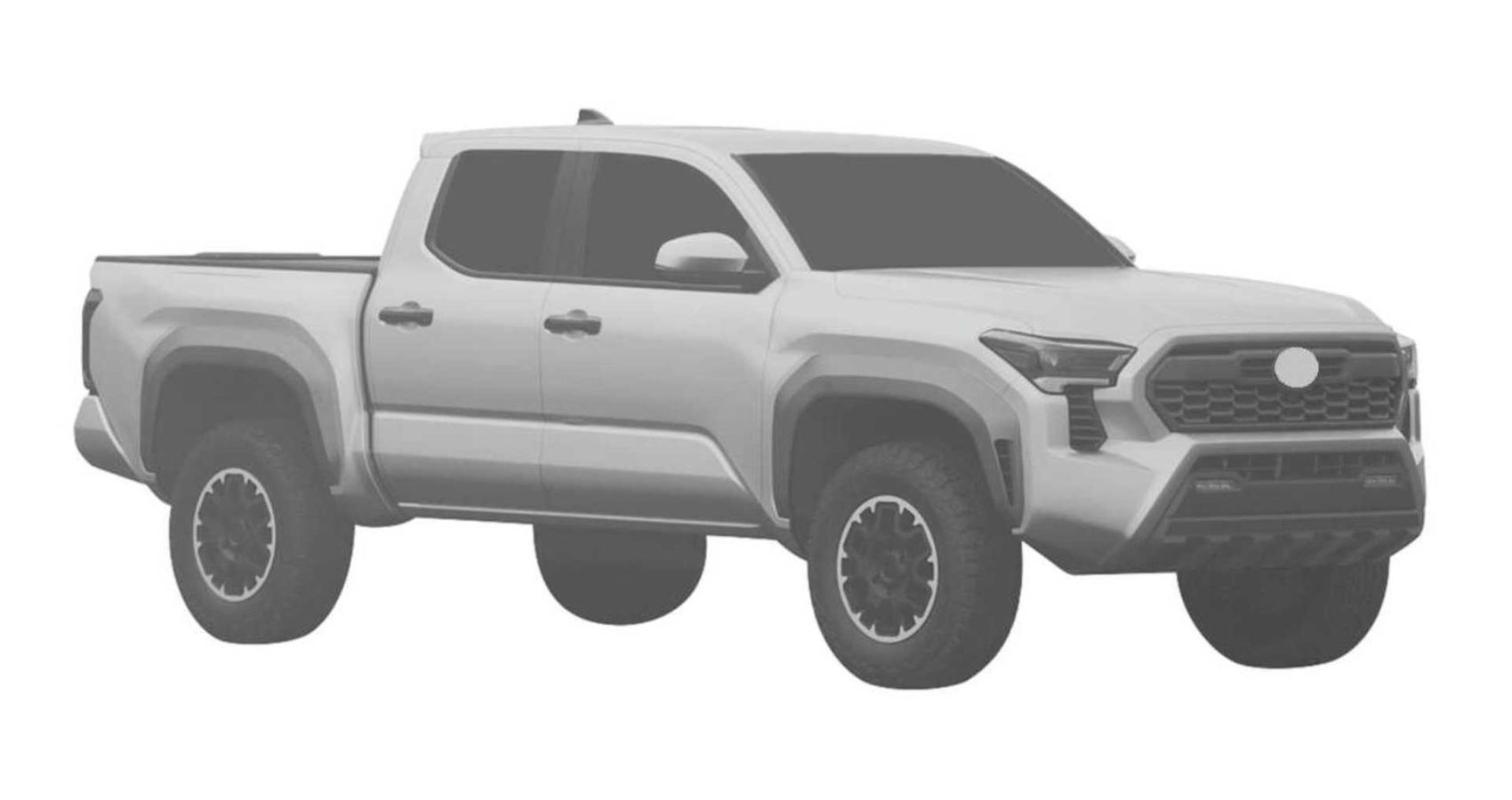 2024 Toyota Tacoma Design Patent Reveals Ford, GM Have A Lot To Worry About