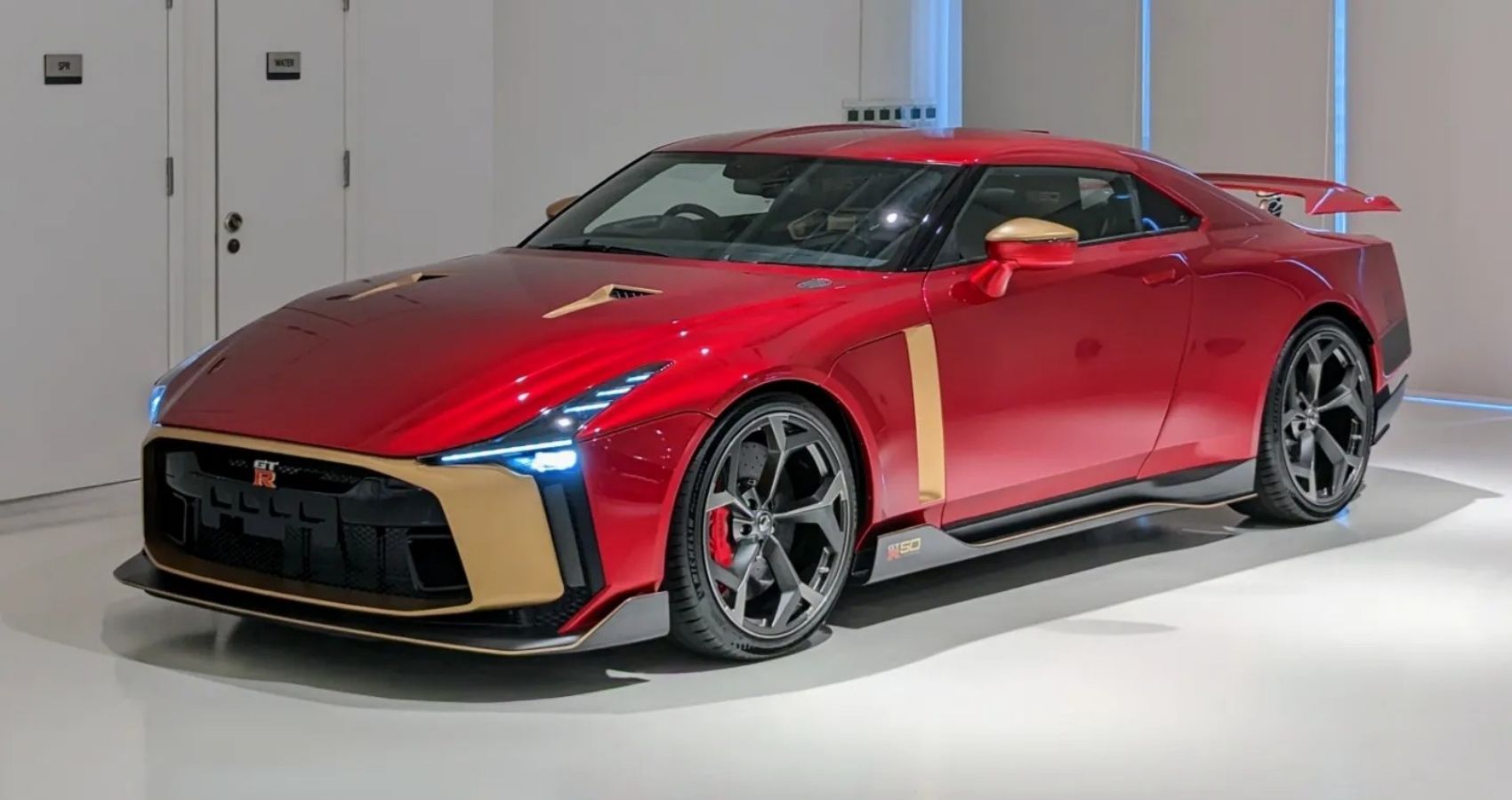 This Rare Nissan GTR50 Italdesign Is A Perfect Tribute To Iron Man’s