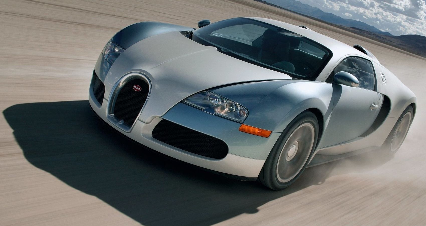 2005 Bugatti Veyron Front Angle on the move