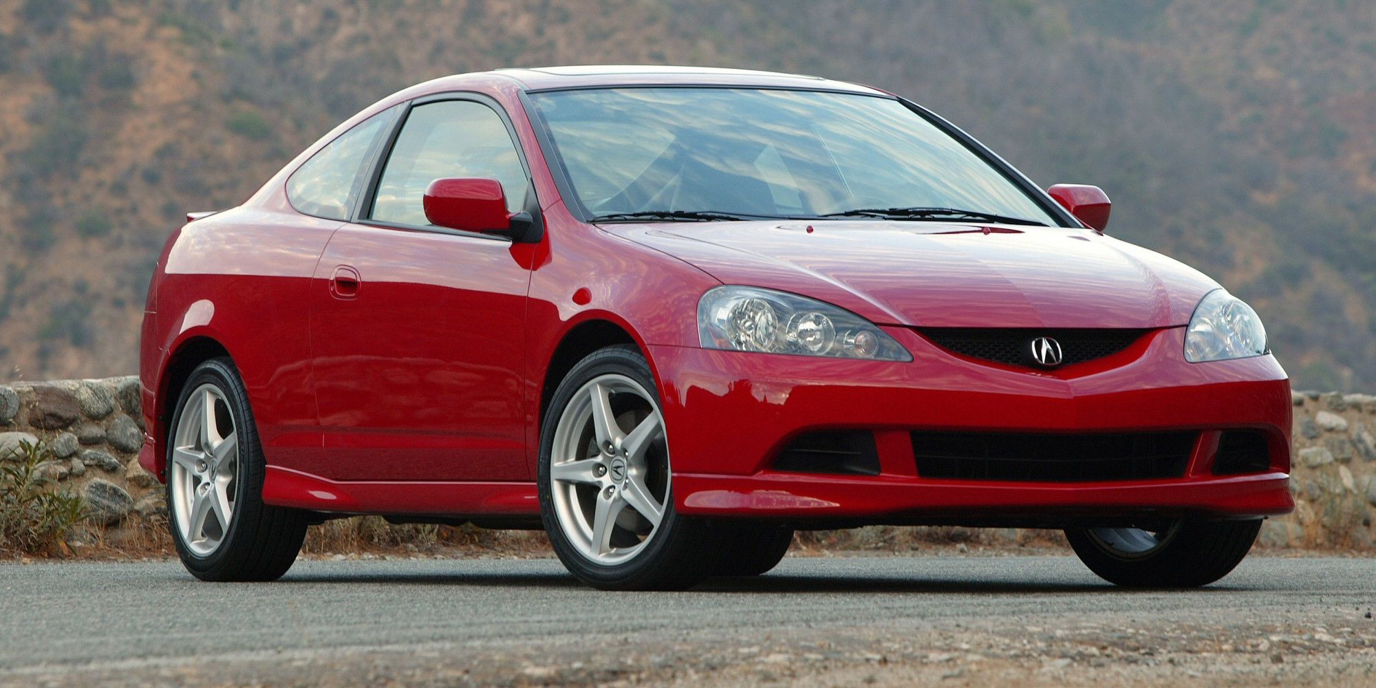 Acura RSX Type-S Front Quarter Milano Red