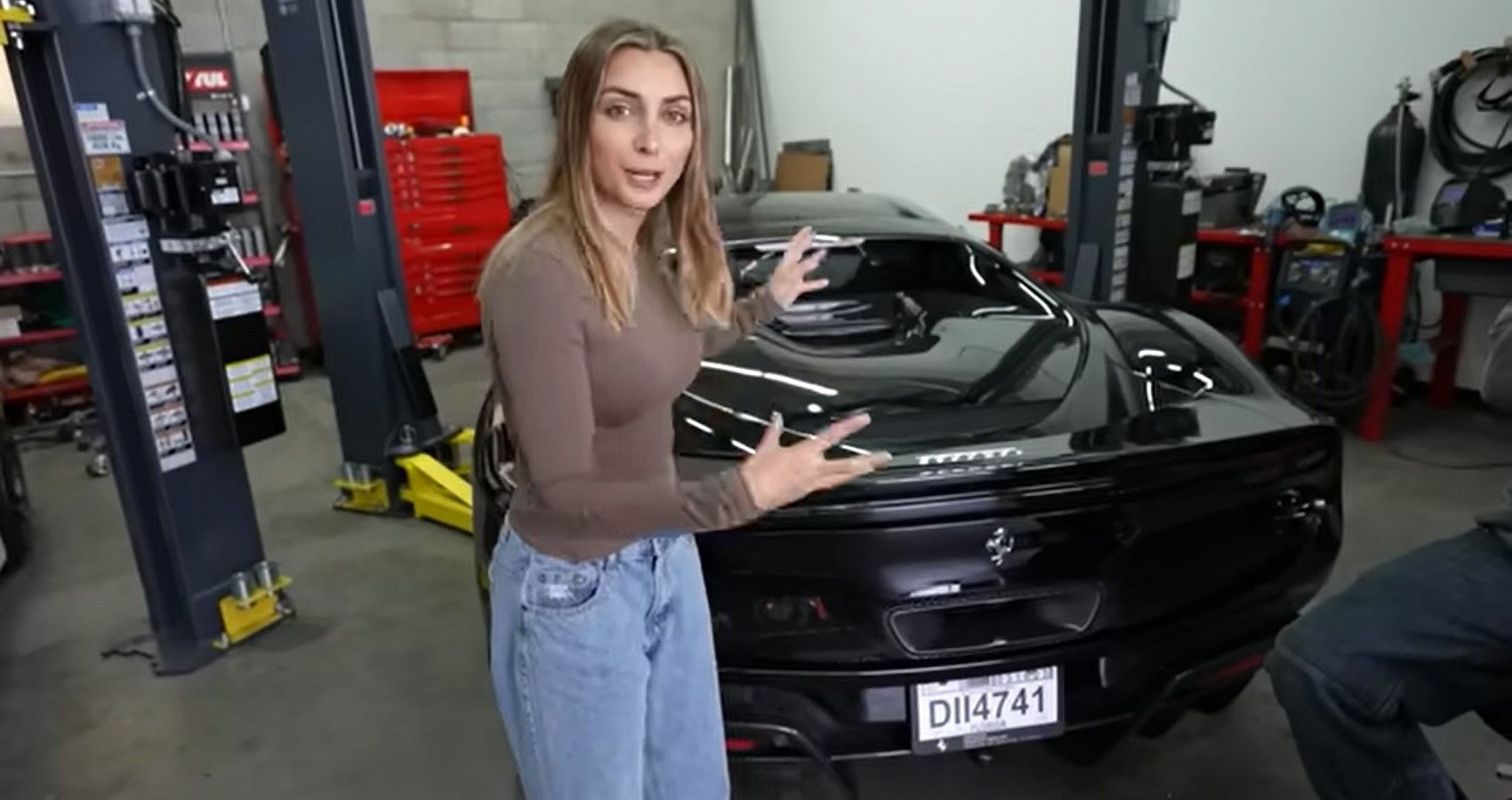 Emelia Hartford Finally Hacks Her Ferrari 296 GTB