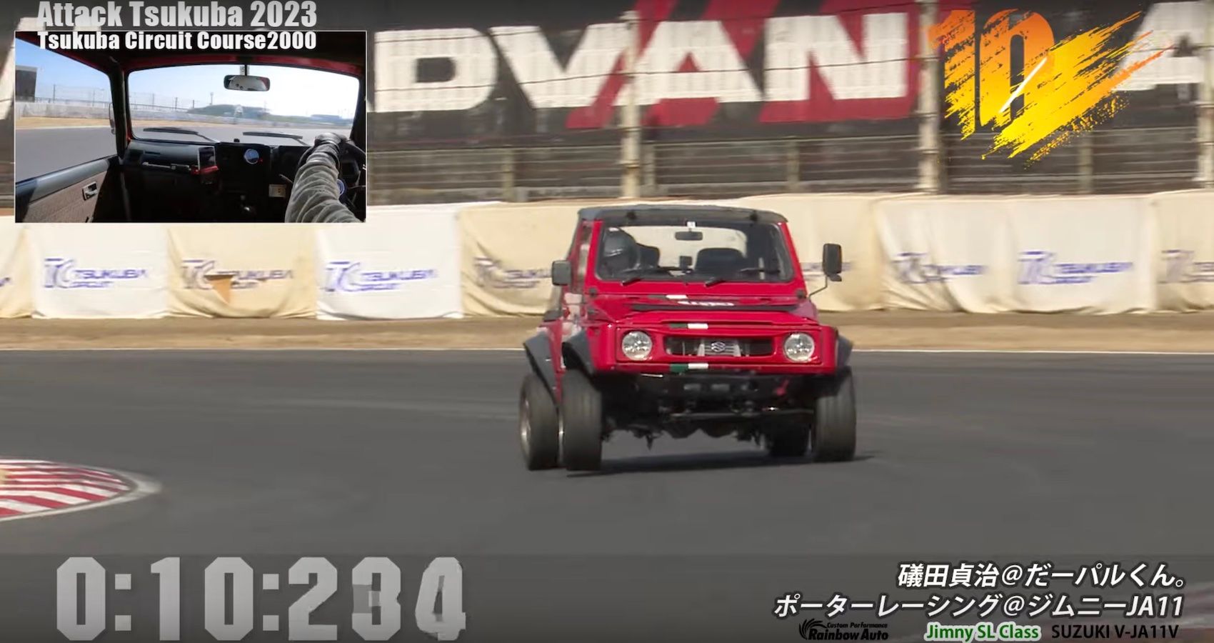 Watch These Suzuki Jimny SUVs Break Stereotypes On The Racetrack
