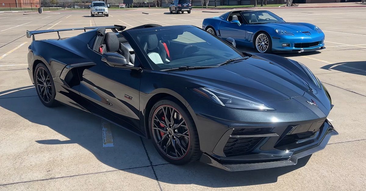 2023 Chevrolet Corvette C8 Z06 Carbon fiber construction