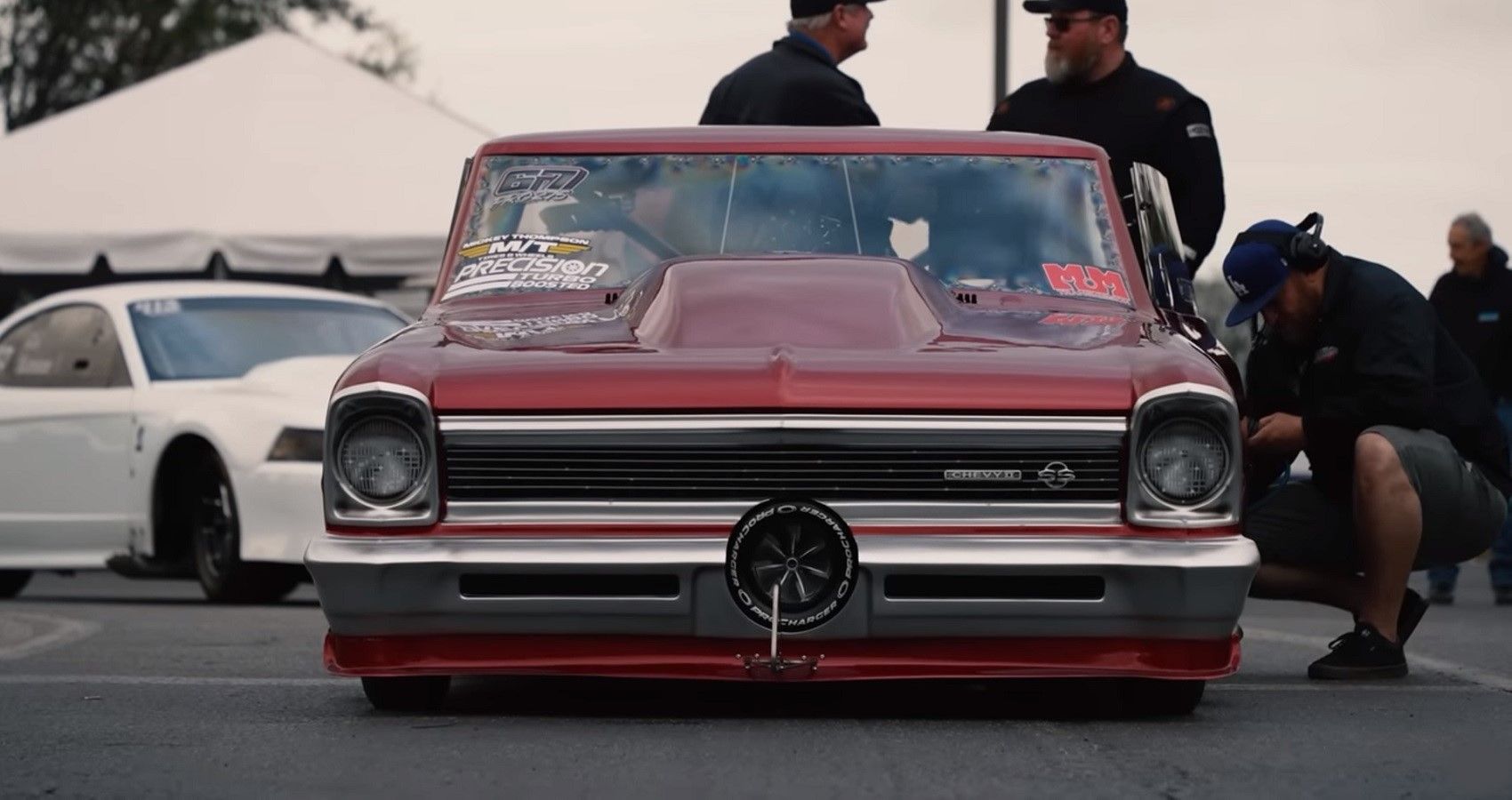 It's Modern Versus Classic In This Procharged, Chevrolet Drag Car Face Off