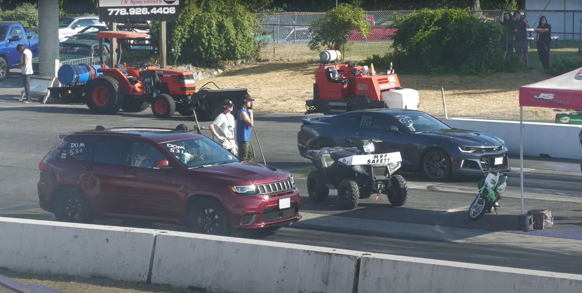 Watch This Super Close Race Between A Chevrolet Camaro ZL1 And The